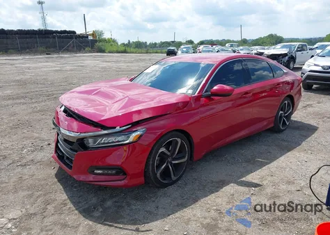 2018 Honda Accord Sport from USA, damaged, VIN 1HGCV1F30JA218975